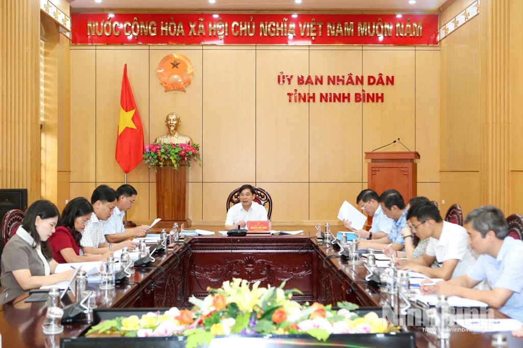 Ninh Bình: Đẩy nhanh tiến độ thực hiện các nhiệm vụ về tài nguyên nước và ứng phó sự cố chất thải
